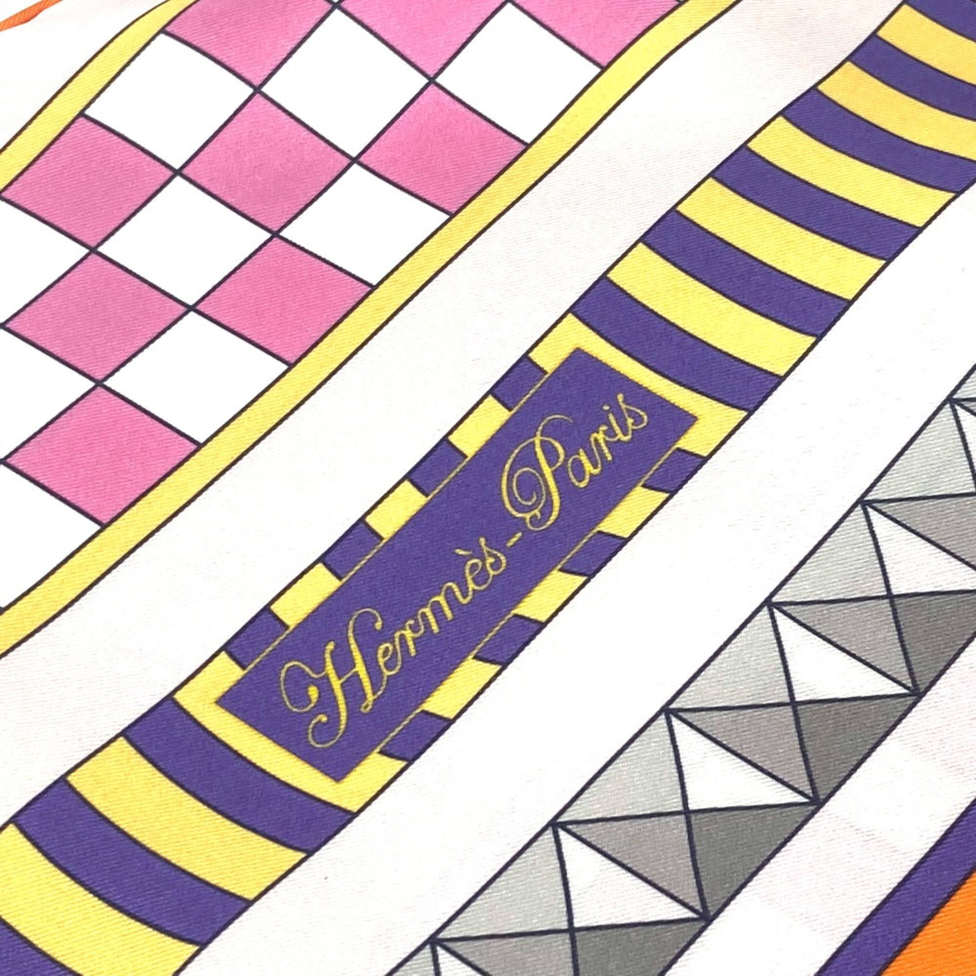 Hermes Cory Edssian Twilly Twilly Maxi Scarf Scarf pink