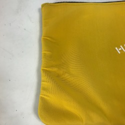 Hermes Pouch Clutch bag yellow