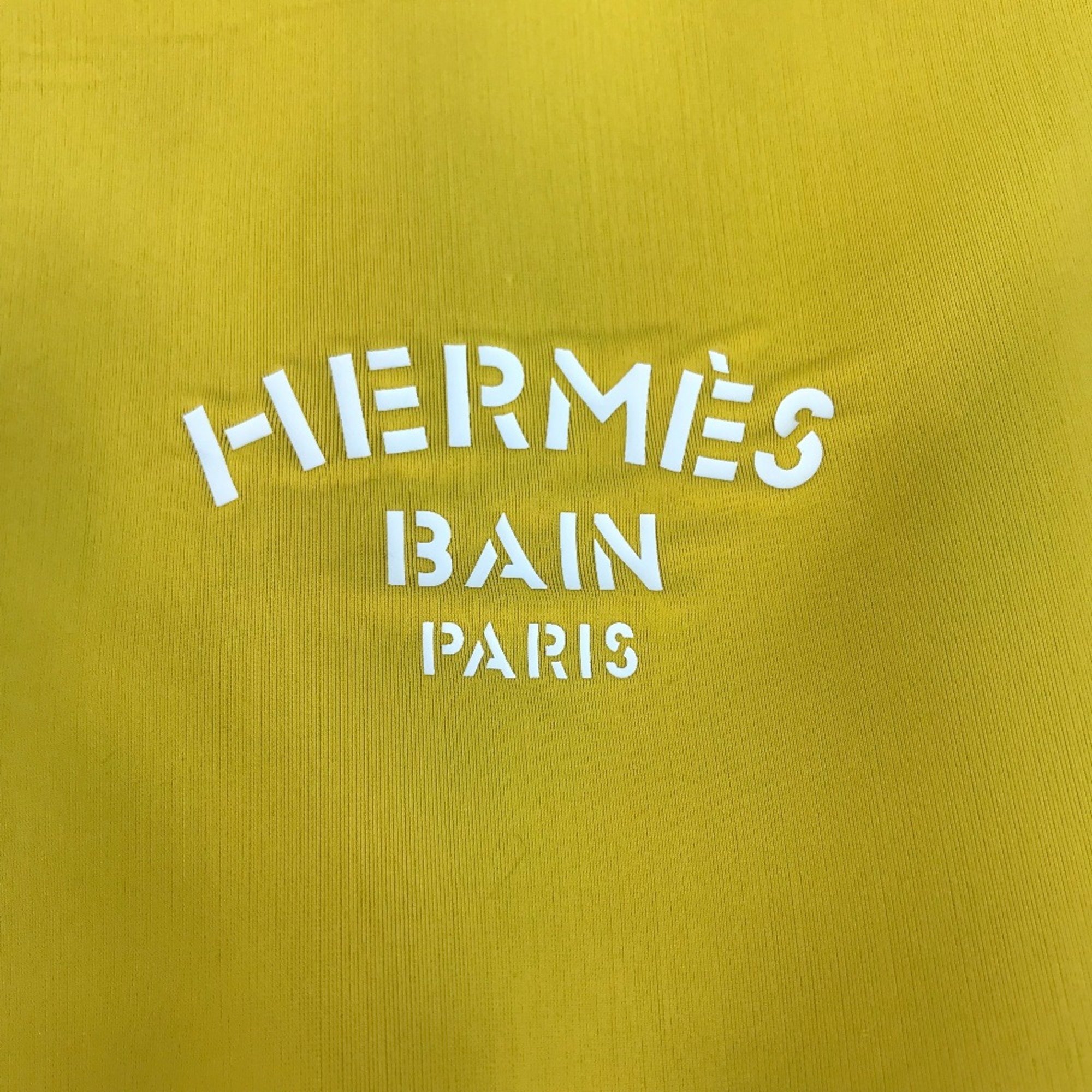 Hermes Pouch Clutch bag yellow