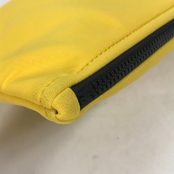 Hermes Pouch Clutch bag yellow