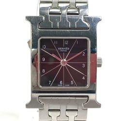 Hermes HH1.210 quartz Wristwatch Silver