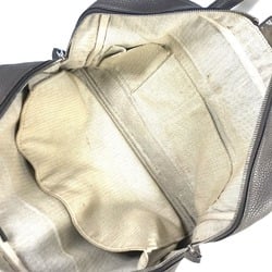 Hermes Hand Bag Duffle Bag Etoupe Gray Based SilverHardware