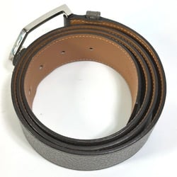 Hermes Serie 40MM belt gray SilverHardware