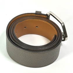 Hermes Serie 40MM belt gray SilverHardware