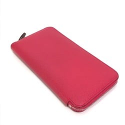 Hermes Long wallet Zip Around Long Wallet Pink Based