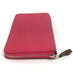 Hermes Long wallet Zip Around Long Wallet Pink Based