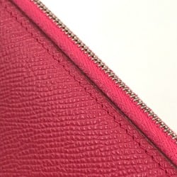 Hermes Long wallet Zip Around Long Wallet Pink Based