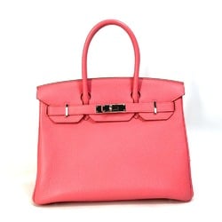 Hermes Bag Tote Bag Hand Bag Rose lipstick pink SilverHardware