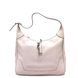 Hermes Shoulder Tote Bag Bag Shoulder Bag Rose Delazier pink SilverHardware