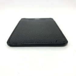 Hermes City 3CC Pass Case Card Case Card Case Black