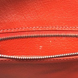 Hermes Bag Tote Bag Hand Bag Vermilion RedBased SilverHardware