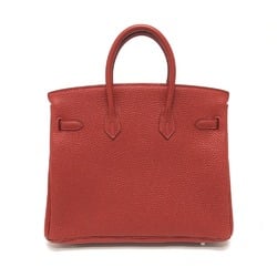 Hermes Bag Tote Bag Hand Bag Vermilion RedBased SilverHardware