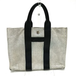 Hermes Hand Bag Tote Bag gray Black