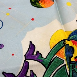 Hermes THE ALFEE 25th Anniversary AUBE LIBRE COMME L' ANGE Dawn Scarf Multicolore