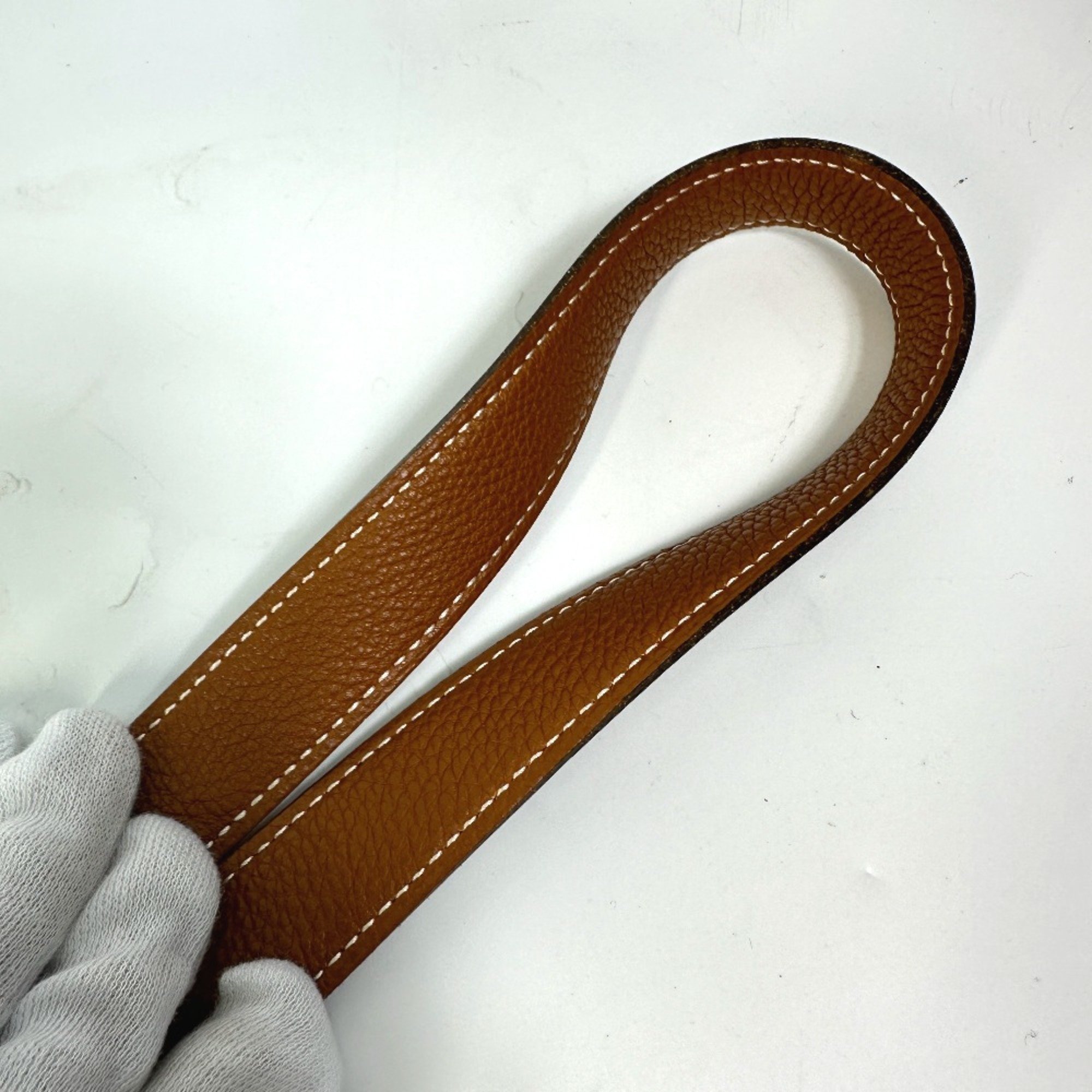 Hermes H belt reversible belt Black/Brown GoldHardware