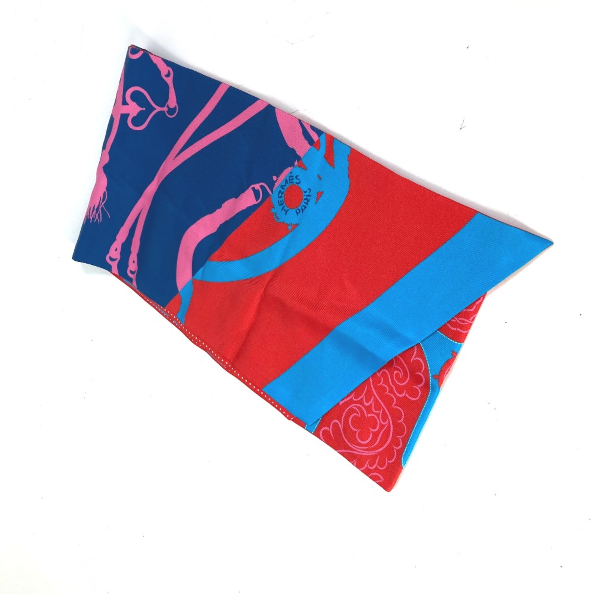 Hermes Polka dot BandeauScarf Scarf pink Red