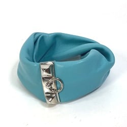 Hermes accessories medor petit ash petit h Bracelet Light blue SilverHardware