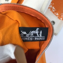 Hermes Hand Bag bag with pouch Tote Bag Orange