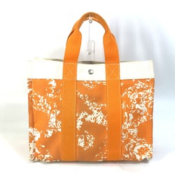 Hermes Hand Bag bag with pouch Tote Bag Orange