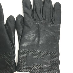 Hermes logo Glove gloves Black