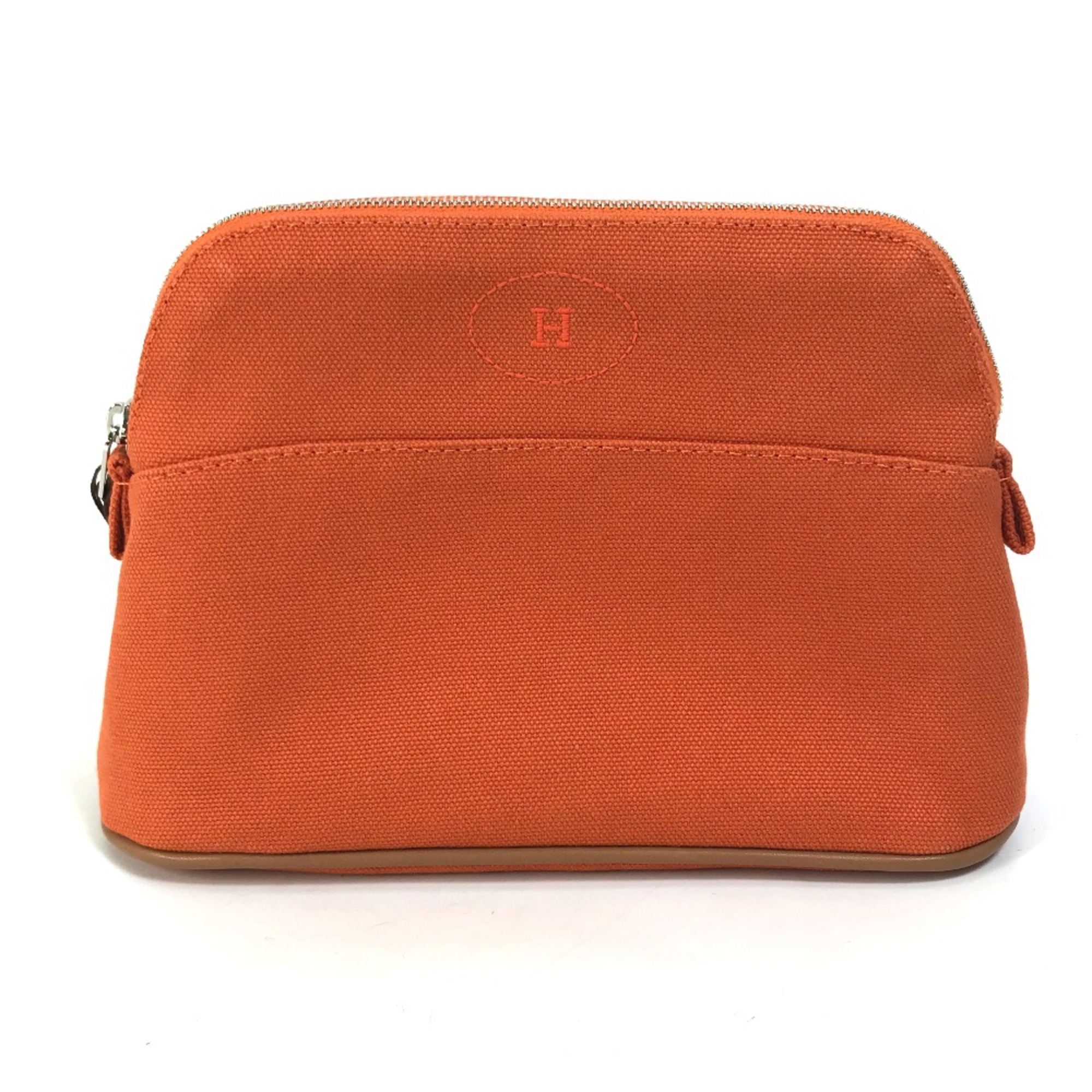 Hermes Makeup pouch Cosmetics Pouch Multi pouch Pouch Orange