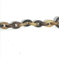 Hermes Accessories Chain Necklace Brown