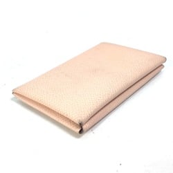 Hermes Bicolor Business card holder Bifold pass case Card Case Pink Based