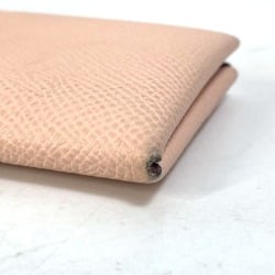 Hermes Bicolor Business card holder Bifold pass case Card Case Pink Based