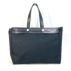 Hermes Herbag Shoulder Bag bag with spare bag Tote Bag Black