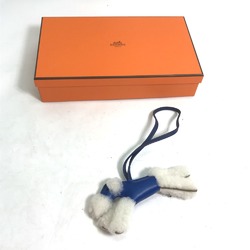 Hermes Terrier dog bags bag accessories charm blue