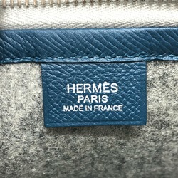 Hermes Bag Clutch bag gray SilverHardware