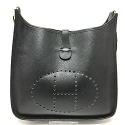 Hermes Shoulder Bag Black GoldHardware