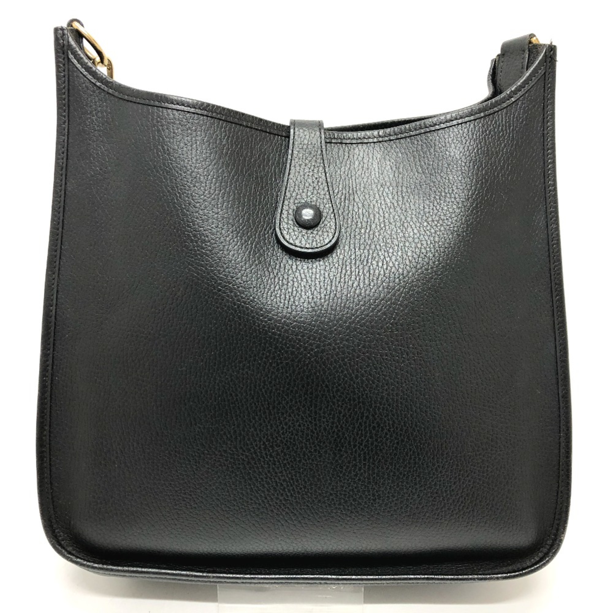 Hermes Shoulder Bag Black GoldHardware