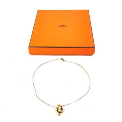 Hermes Chaine d'Ancre Choker Accessories Necklace Gold WhiteBased