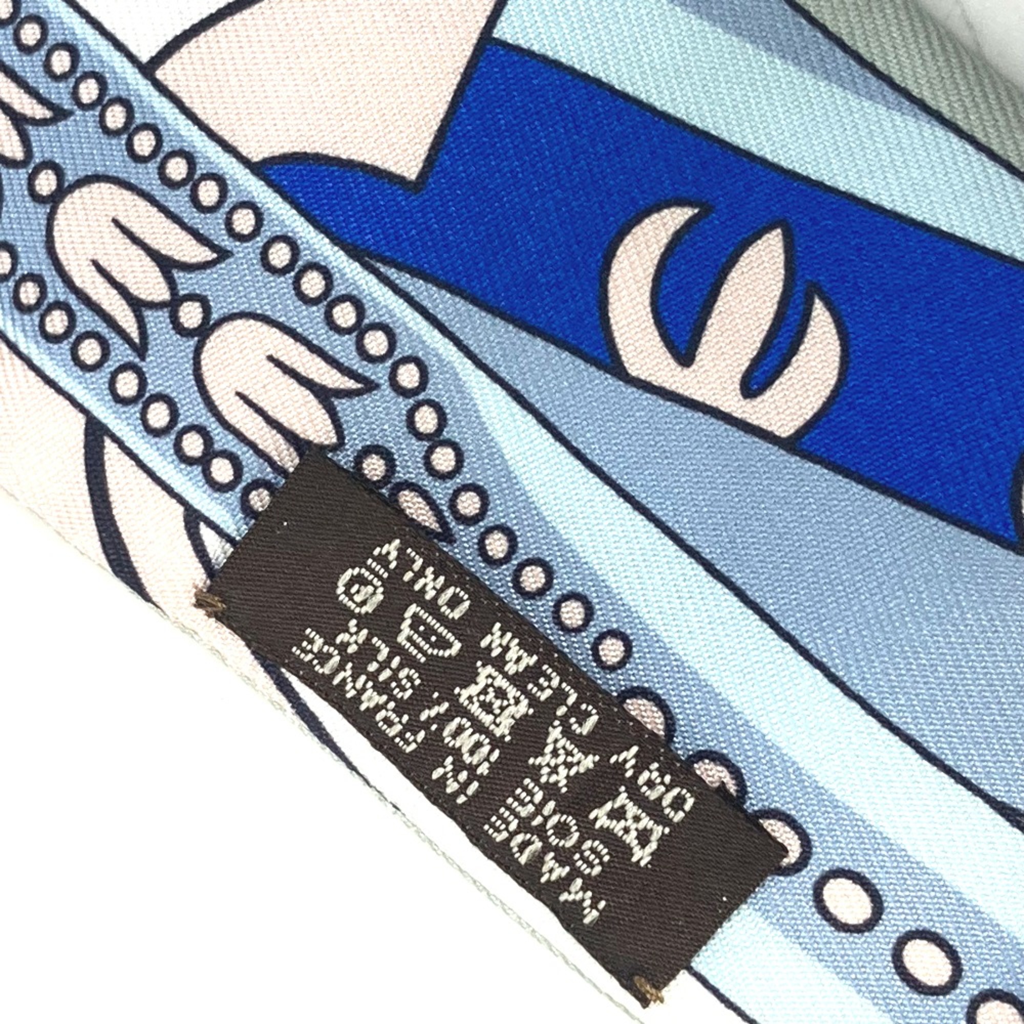 Hermes BandeauScarf Fashion Accessories Scarf Light Blue Based