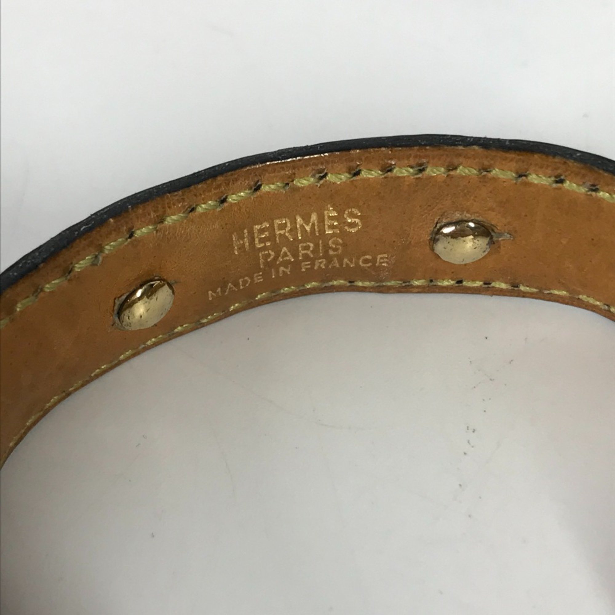 Hermes Accessories Bangle Black Gold