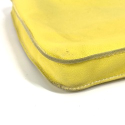 Hermes Punching logo Crossbody Pochette bag Shoulder Bag yellow