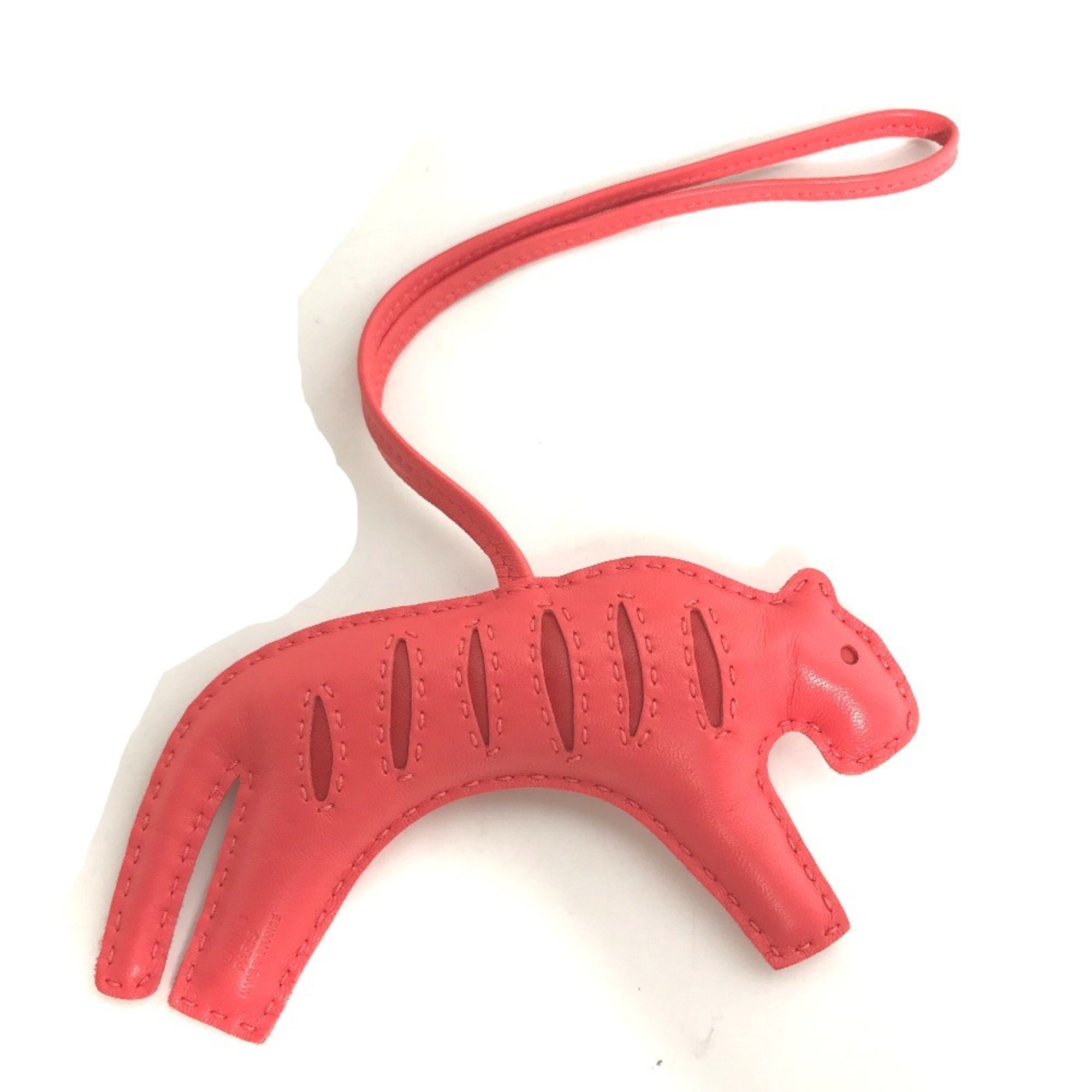 Hermes Tiger Tiger Bag Charm charm pink