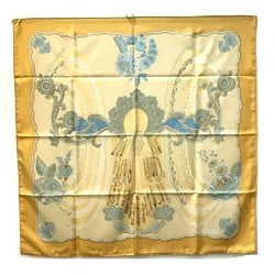 Hermes Carre90 Scarf yellow