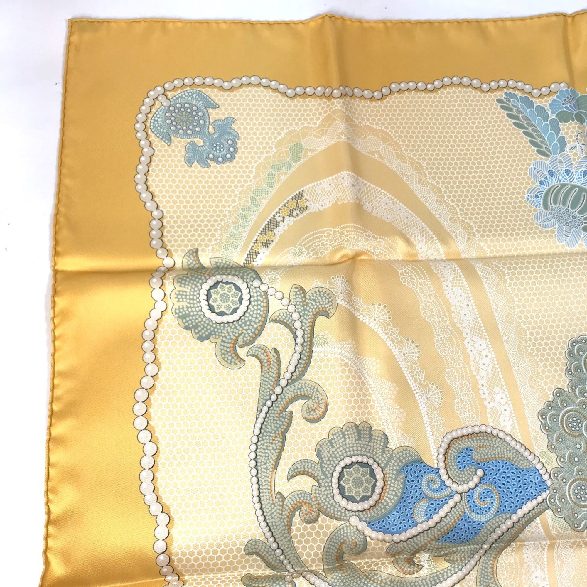 Hermes Carre90 Scarf yellow