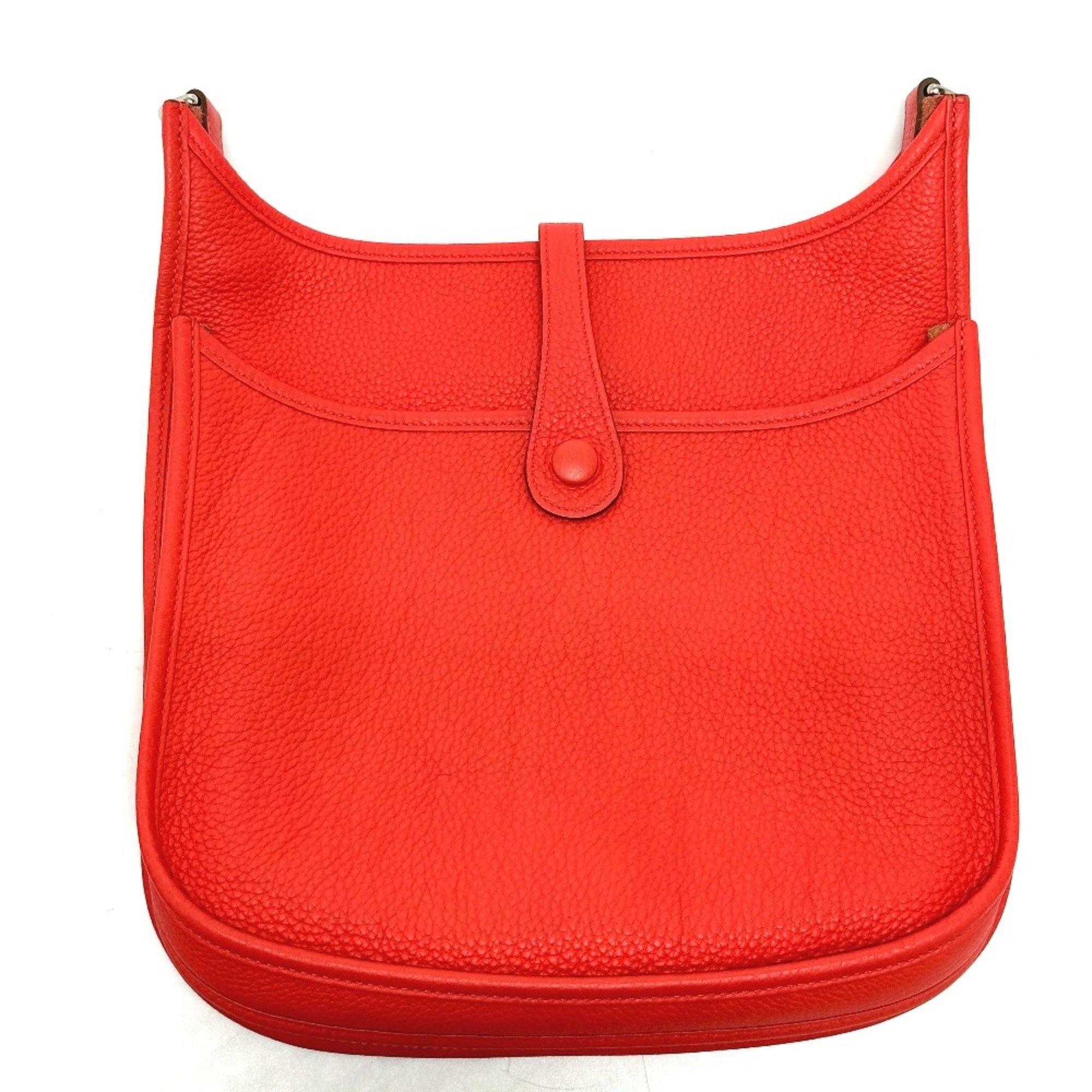 Hermes Bag Shoulder Bag RedBased