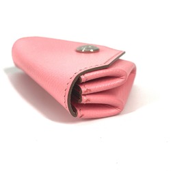 Hermes Wallet Coin Compartment coin purse Rose Confetti pink