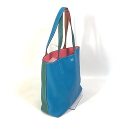 Hermes double sense 35 Shoulder Bag Shoulder Bag Tote Bag Rose azale/Gold Blue Zanzibar /Malachite