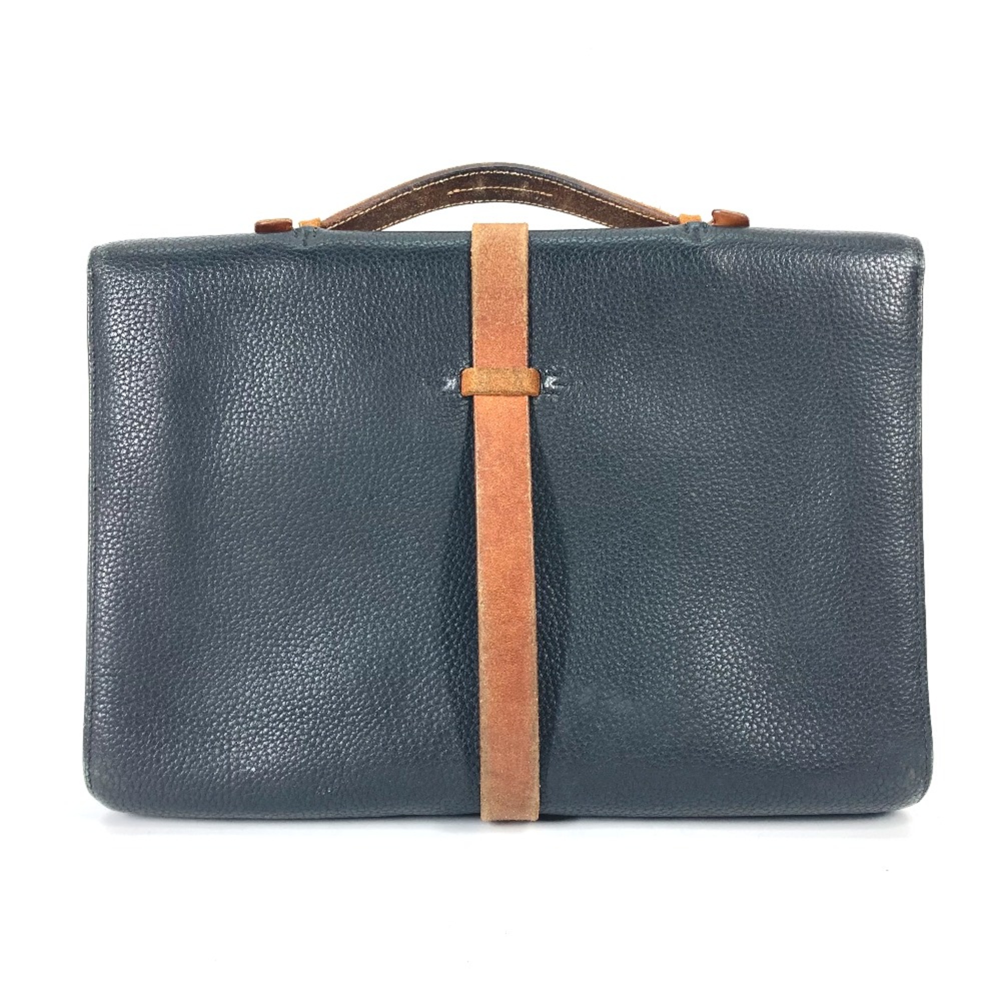 Hermes Bag Hand Bag Business bag Black Brown