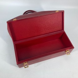 Hermes vintage Bag Box Hand Bag Red GoldHardware