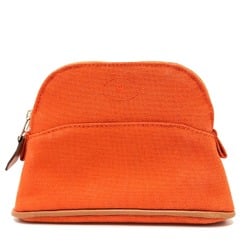Hermes Multi pouch Pouch Orange SilverHardware
