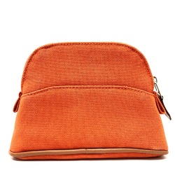 Hermes Multi pouch Pouch Orange SilverHardware