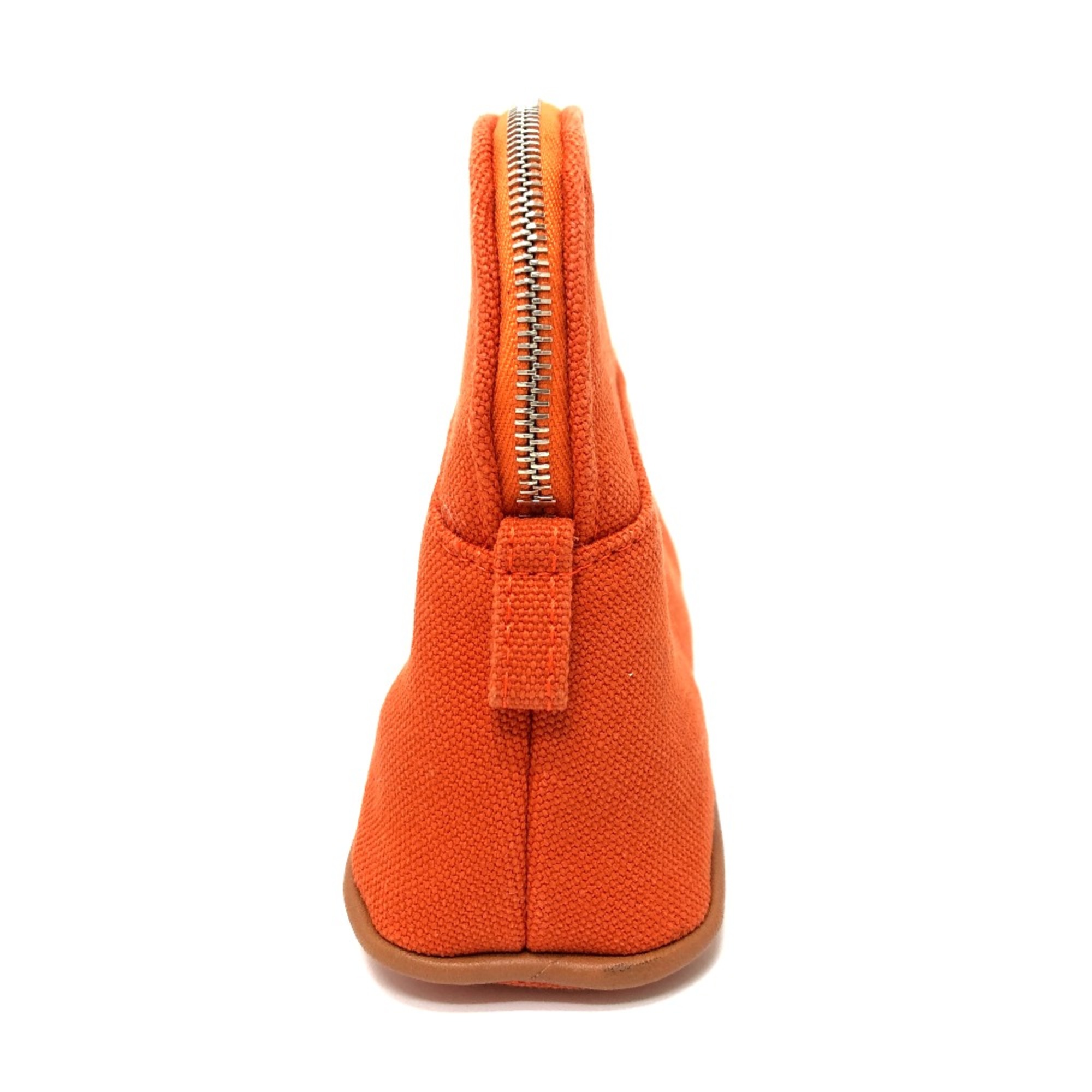 Hermes Multi pouch Pouch Orange SilverHardware