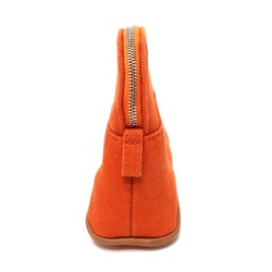 Hermes Multi pouch Pouch Orange SilverHardware