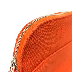 Hermes Multi pouch Pouch Orange SilverHardware